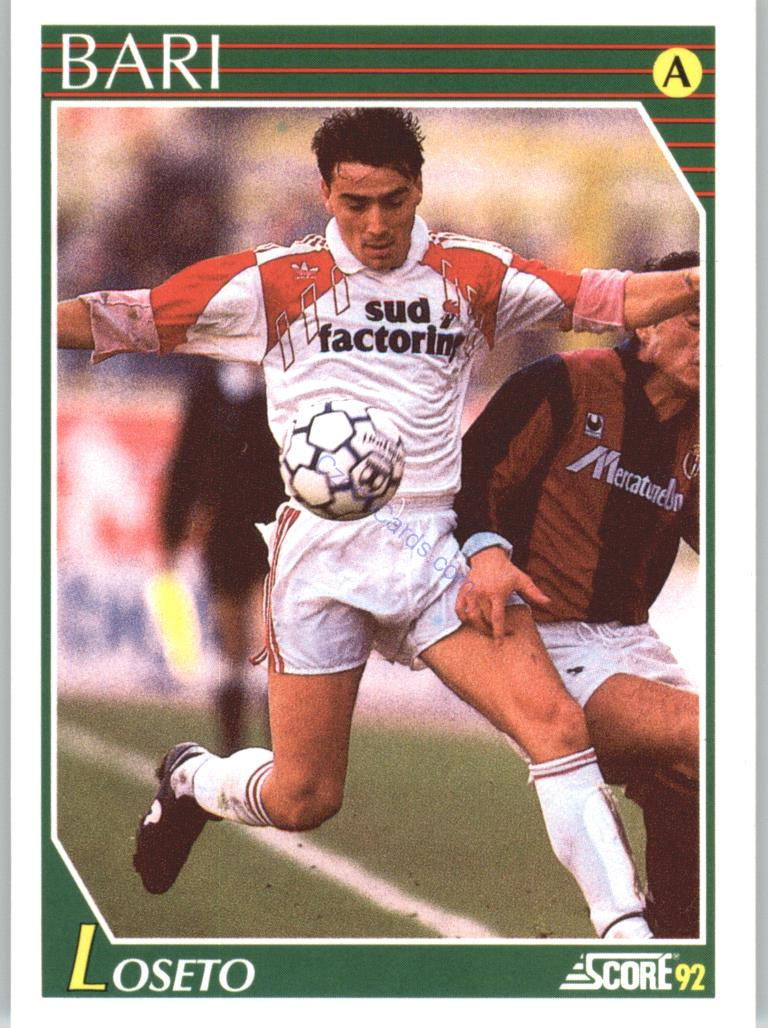 Giovanni Loseto 1992 Score Italian League #32