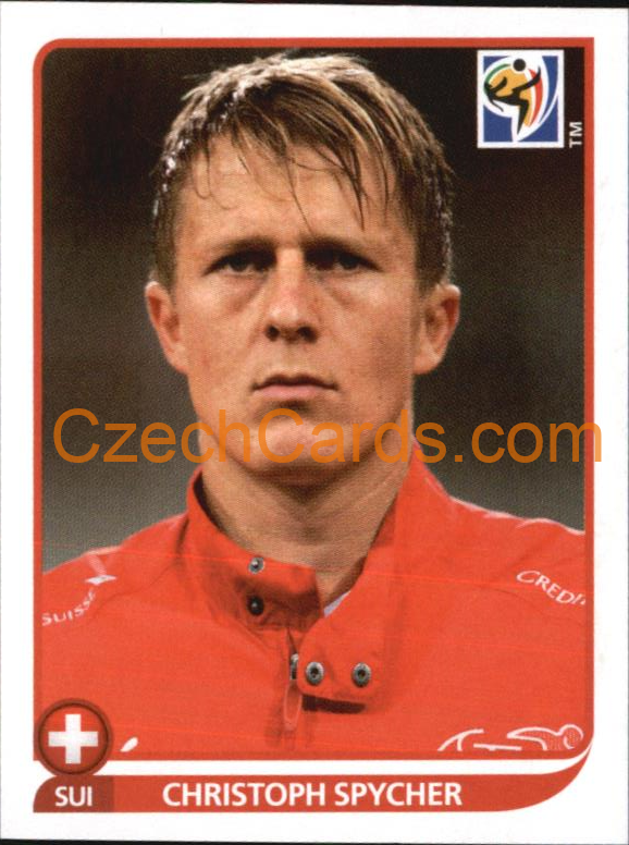 Christoph Spycher 2010 Panini FIFA World Cup sticker #587
