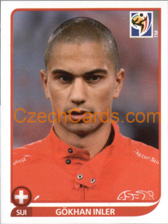 Gökhan Inler 2010 Panini FIFA World Cup sticker #592