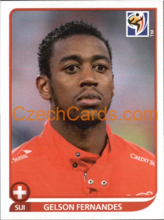 Gelson Fernandes 2010 Panini FIFA World Cup sticker #594