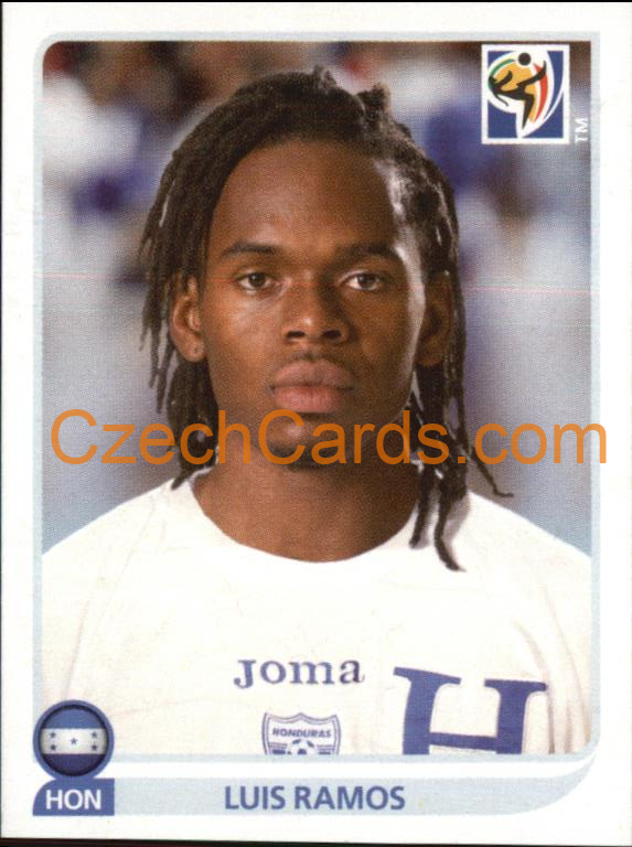 Luis Ramos 2010 Panini FIFA World Cup sticker #606
