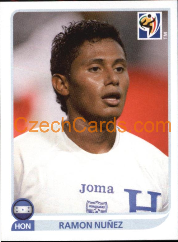 Ramon Nuñez 2010 Panini FIFA World Cup sticker #611