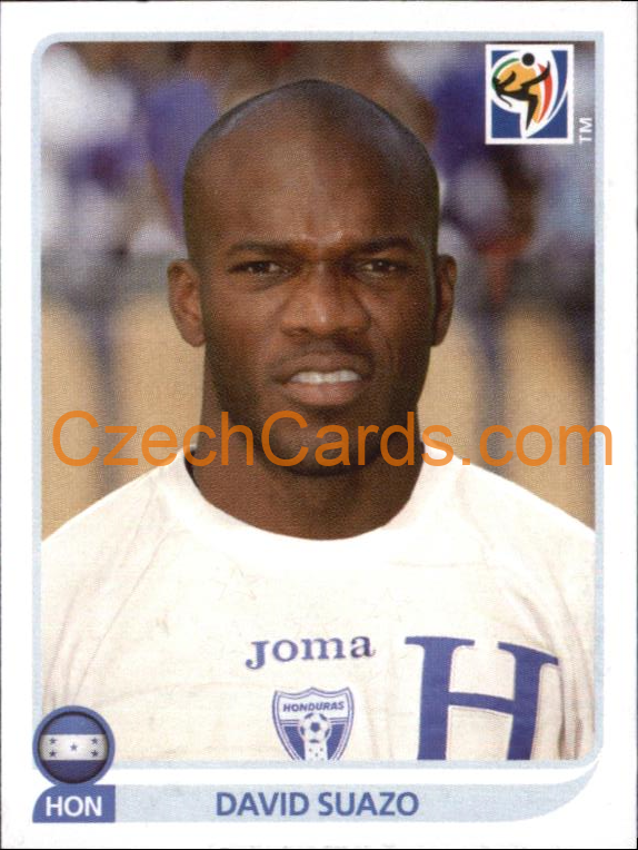 David Suazo 2010 Panini FIFA World Cup sticker #617