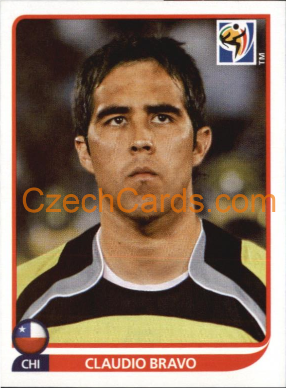 Claudio Bravo 2010 Panini FIFA World Cup sticker #621