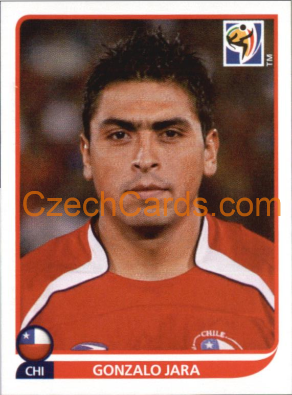 Gonzalo Jara 2010 Panini FIFA World Cup sticker #622