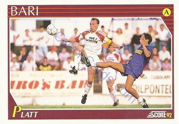 David Platt 1992 Score Italian League #38