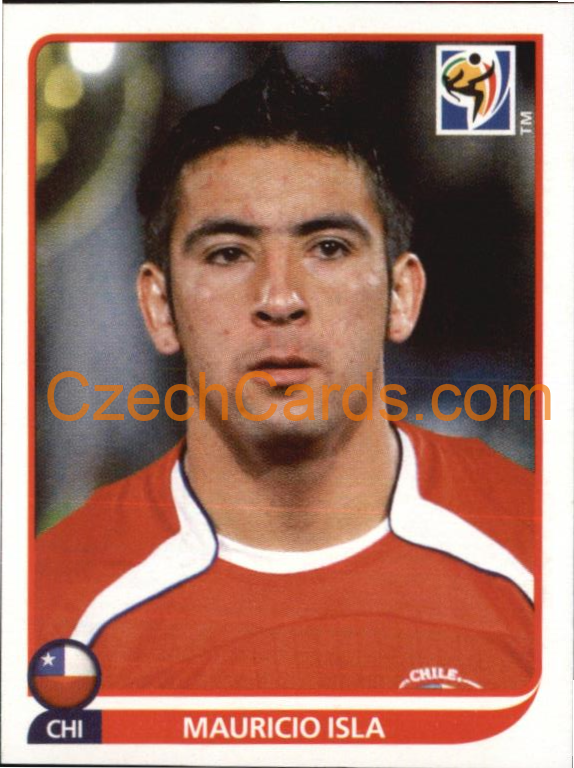 Mauricio Isla 2010 Panini FIFA World Cup sticker #627