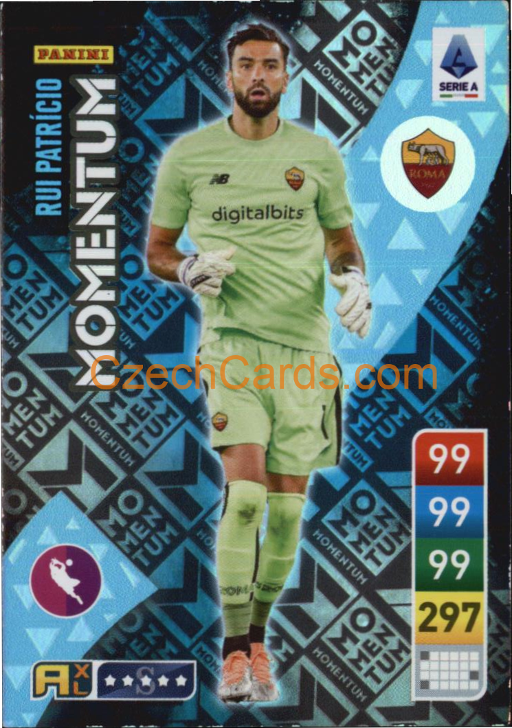 Rui Patrício 2022/23 Panini Calciatori Adrenalyn XL MOMENTUM 