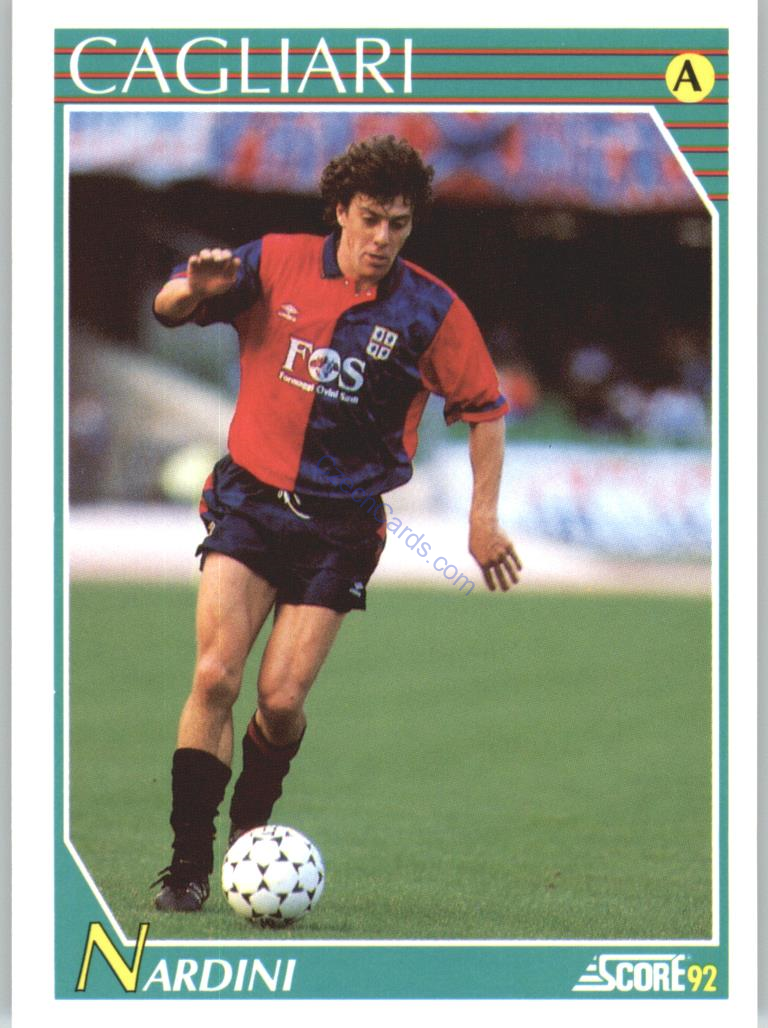Mauro Nardini 1992 Score Italian League #48