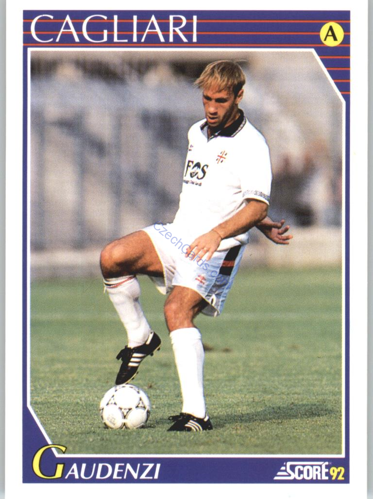 Gianluca Gaudenzi 1992 Score Italian League #53