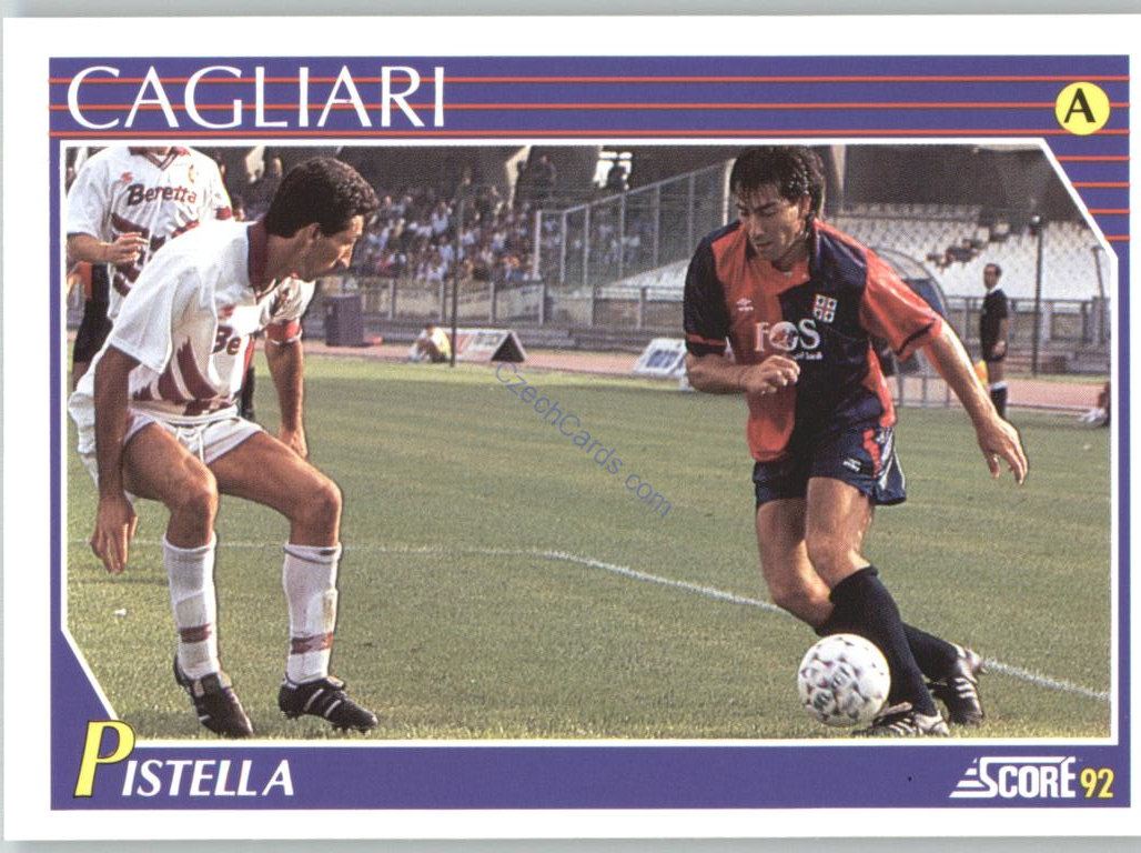 Andrea Pistella 1992 Score Italian League #60
