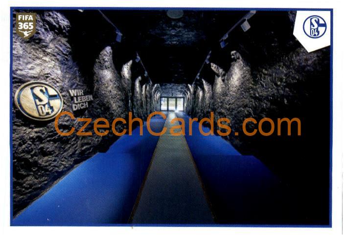 FC Schalke 04 bus / fans 2021 Panini FIFA 365 Sticker #183