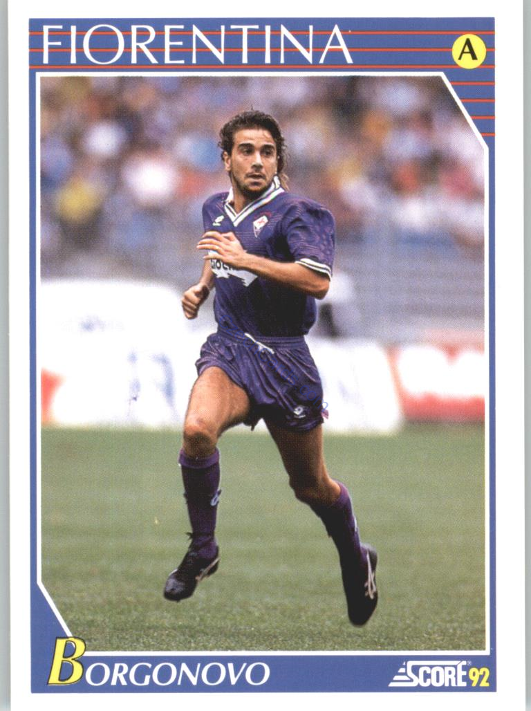 Stefano Borgonovo 1992 Score Italian League #86