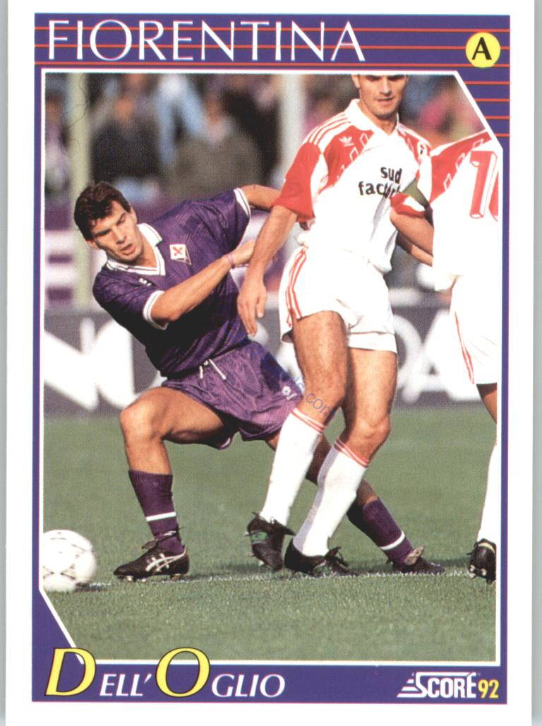 Antonio Dell'Oglio 1992 Score Italian League #88