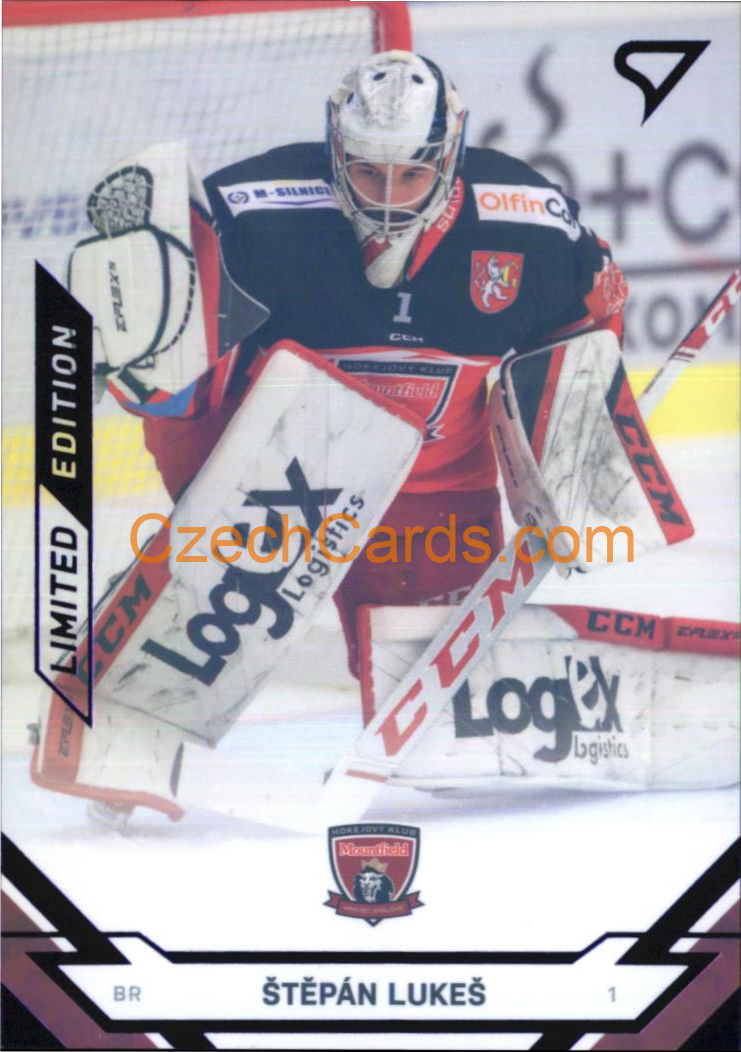 Šťepán Lukeš 2021/22 SportZoo Tipsport EHL BLUE xx/99 #74
