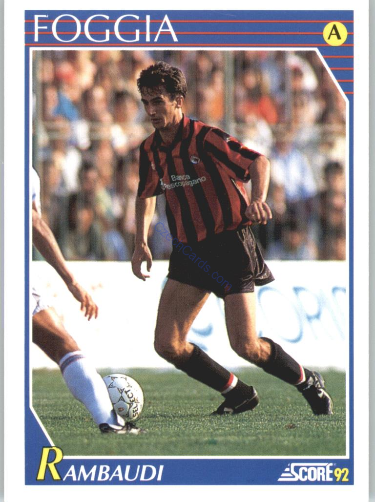 Roberto Rambaudi 1992 Score Italian League #97