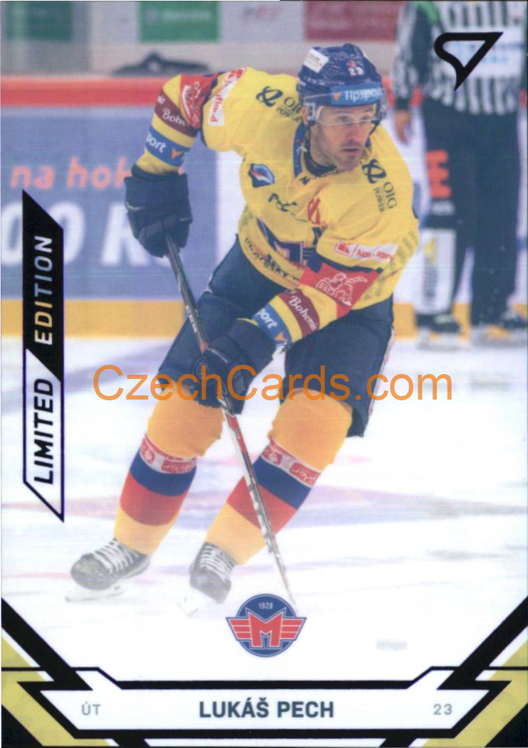 Lukáš Pech 2021/22 SportZoo Tipsport EHL BLUE xx/99 #248