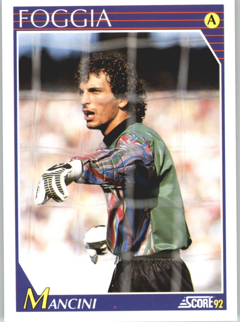 Francesco Mancini 1992 Score Italian League #102