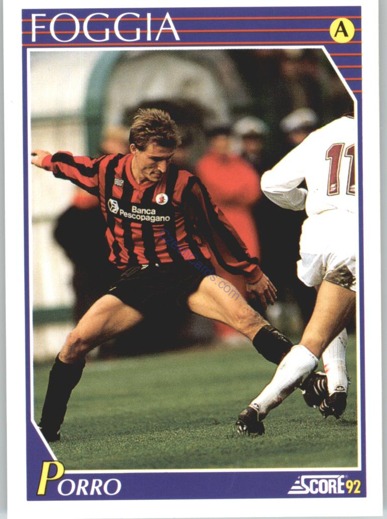 Alessandro Porro 1992 Score Italian League #104