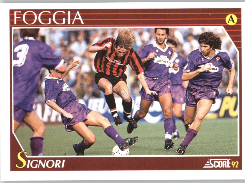 Giuseppe Signori 1992 Score Italian League #105
