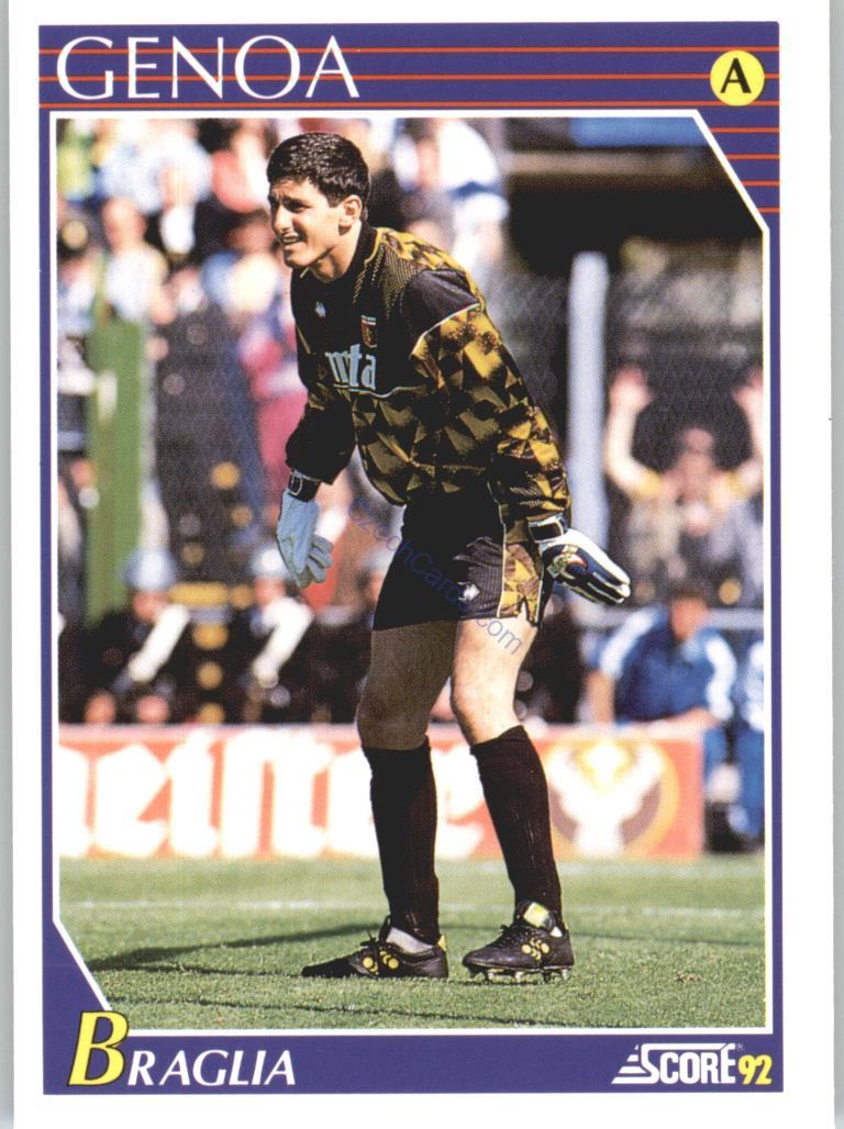 Simone Braglia 1992 Score Italian League #106