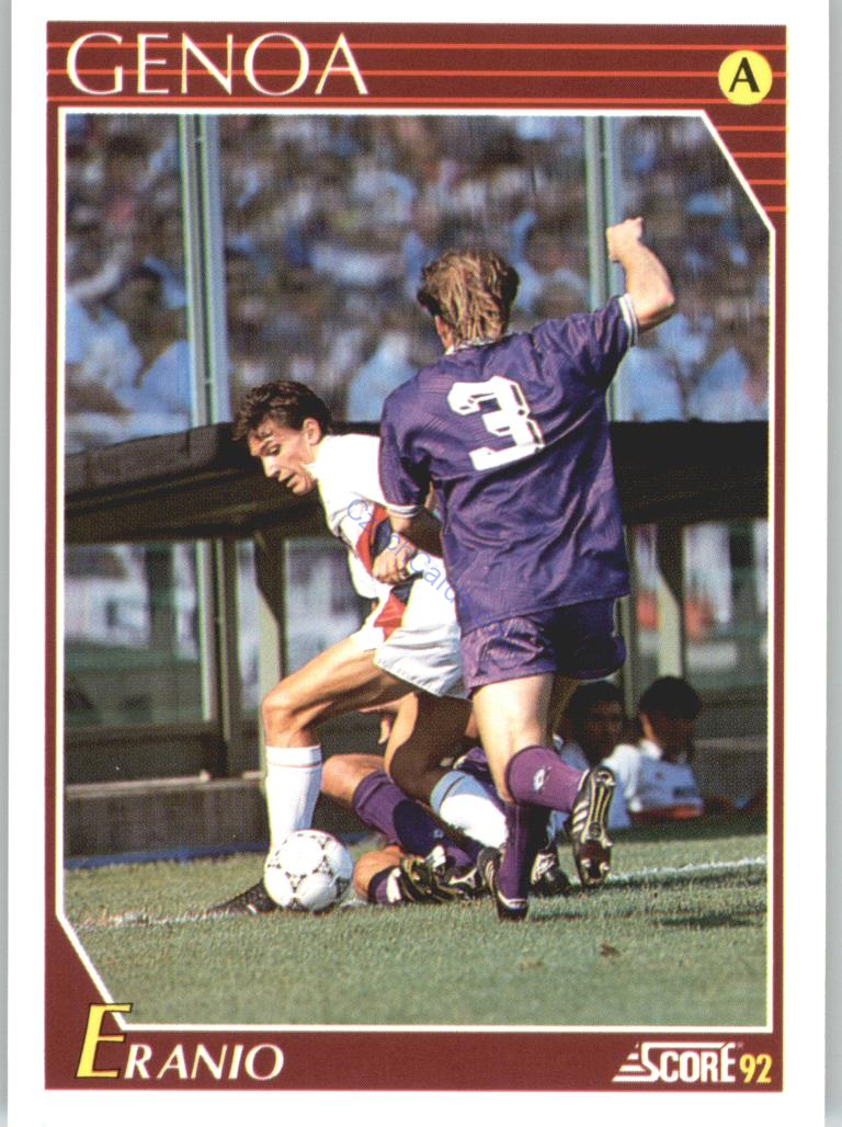 Stefano Eranio 1992 Score Italian League #109
