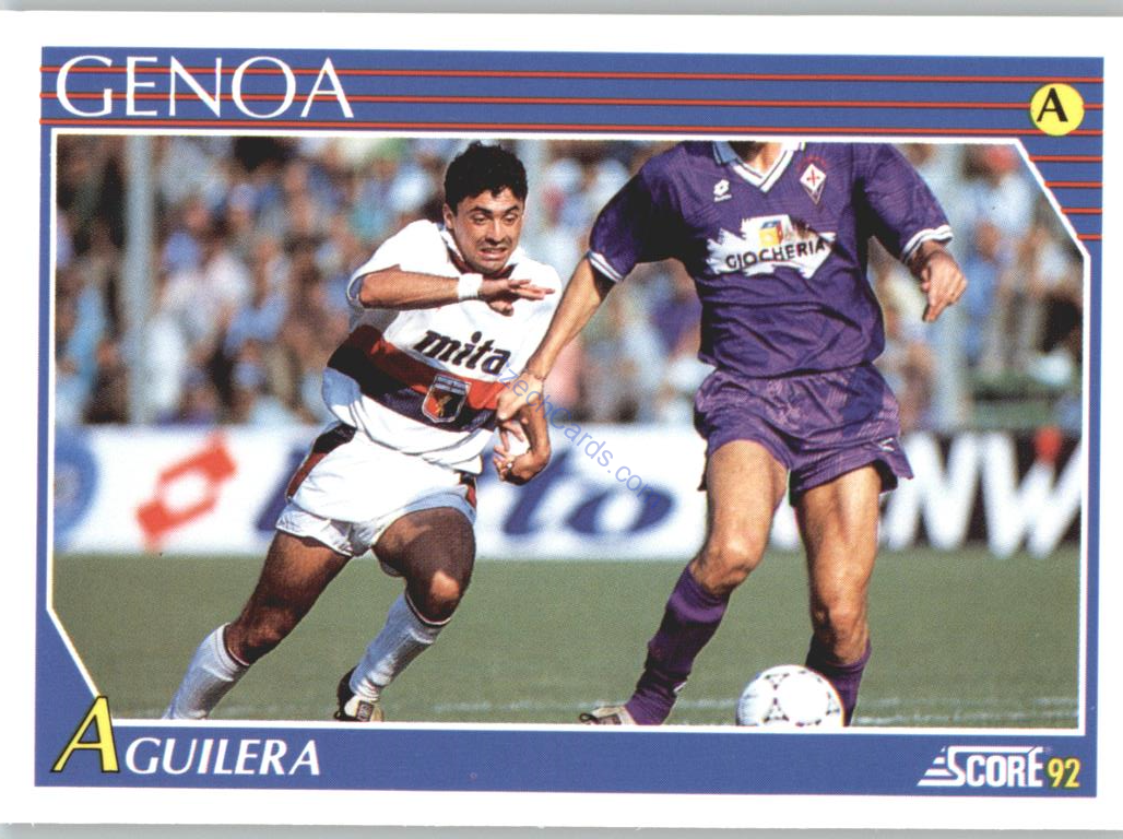 Carlos Alberto Aguilera 1992 Score Italian League #116