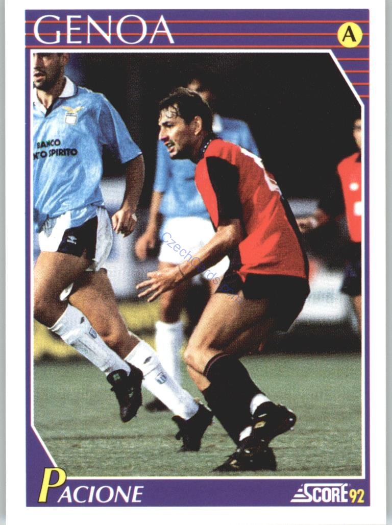 Marco Pacione 1992 Score Italian League #120