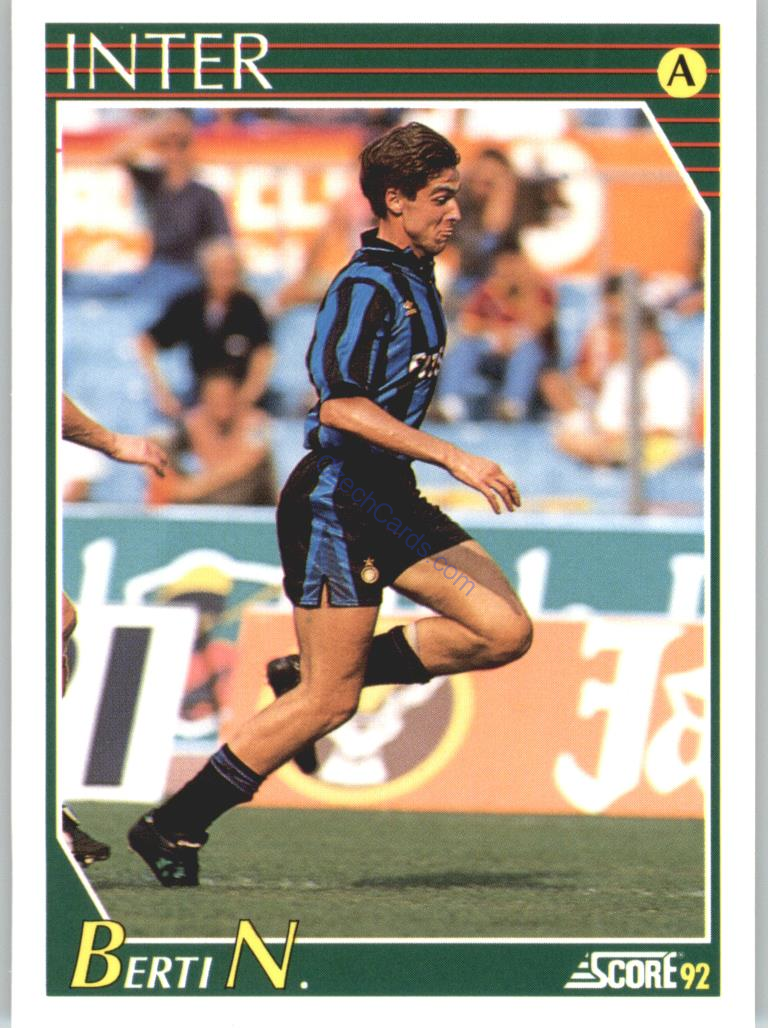 Nicola Berti 1992 Score Italian League #124