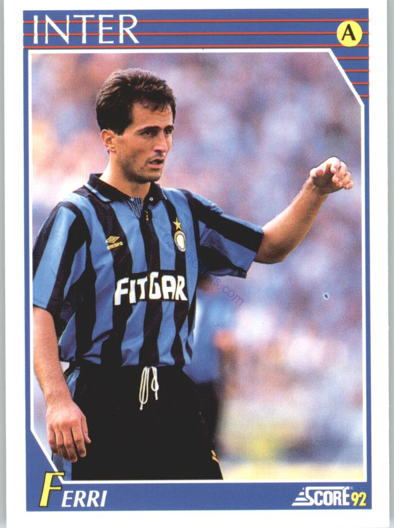 Riccardo Ferri 1992 Score Italian League #125