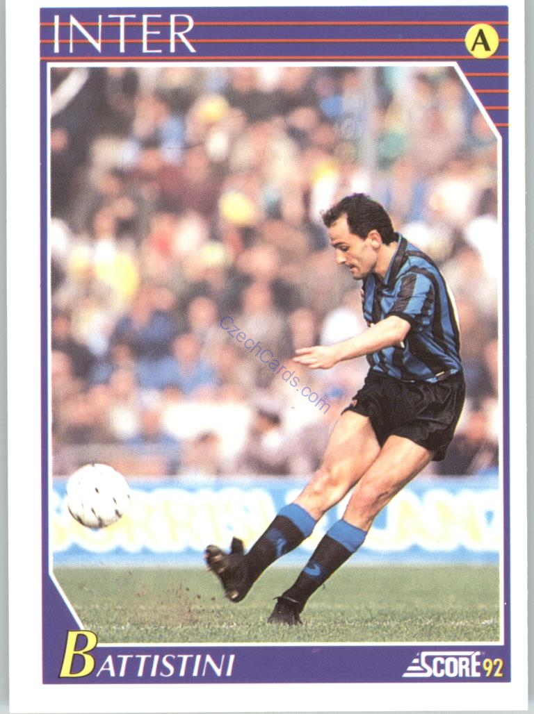 Sergio Battistini 1992 Score Italian League #126