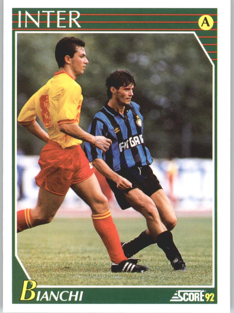 Alessandro Bianchi 1992 Score Italian League #127