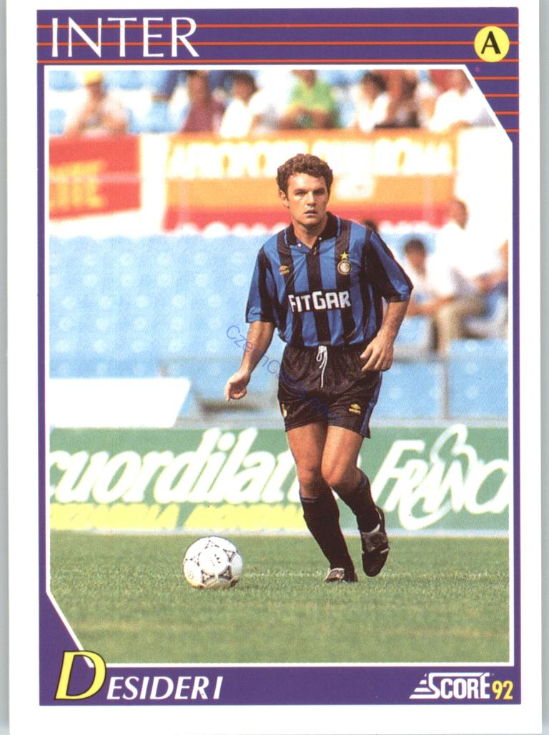 Stefano Desideri 1992 Score Italian League #128