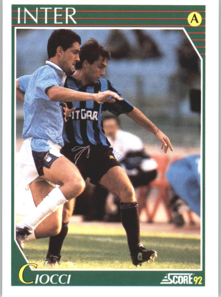 Massimo Ciocci 1992 Score Italian League #135