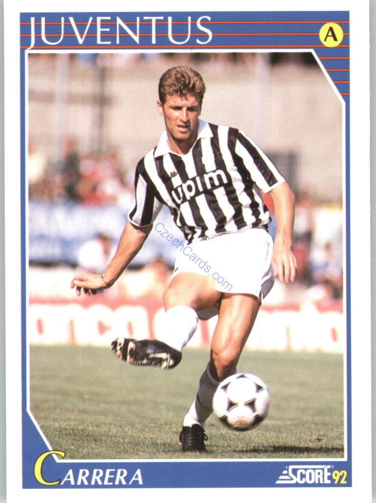 Massimo Carrera 1992 Score Italian League #137