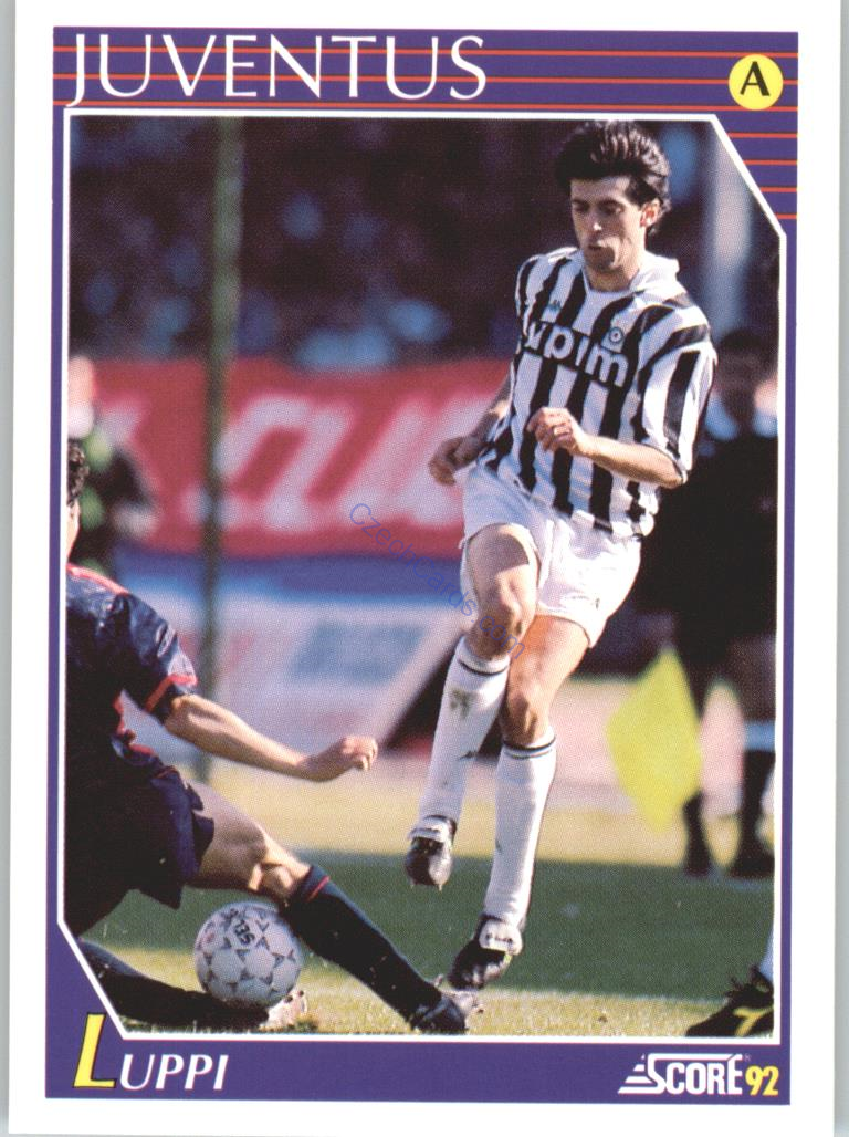 Gianluca Luppi UER 1992 Score Italian League #148