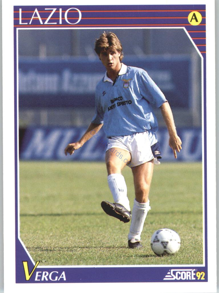 Rufo Emiliano Verga 1992 Score Italian League #156