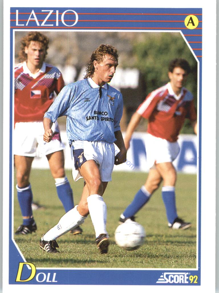 Thomas Doll 1992 Score Italian League #159