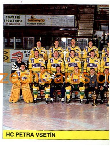 Team foto Vsetín 1/2 1997 DS Český Hokej #27