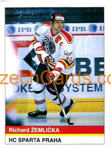 Richard Žemlička 1997 DS Český Hokej #67