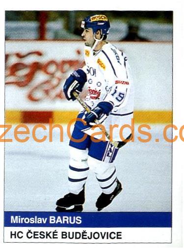 Miroslav Barus 1997 DS Český Hokej #91