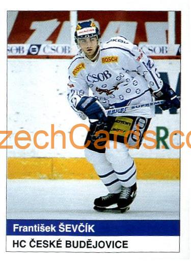 František Ševčík 1997 DS Český Hokej #92