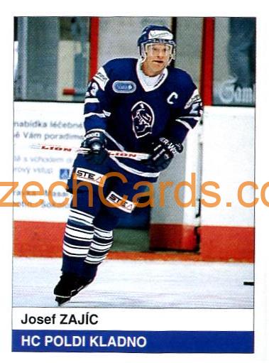 Josef Zajíc 1997 DS Český Hokej #143