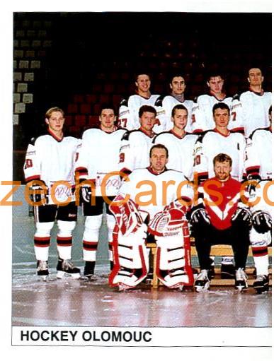 Team Foto Olomouc 1/2 1997 DS Český Hokej #179