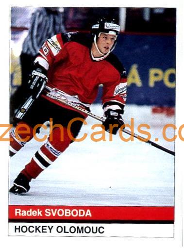 Radek Svoboda 1997 DS Český Hokej #182