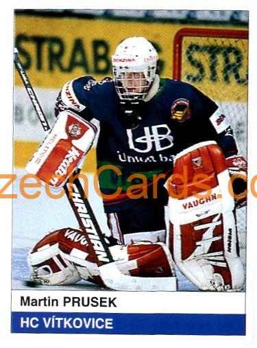Martin Prusek 1997 DS Český Hokej #189