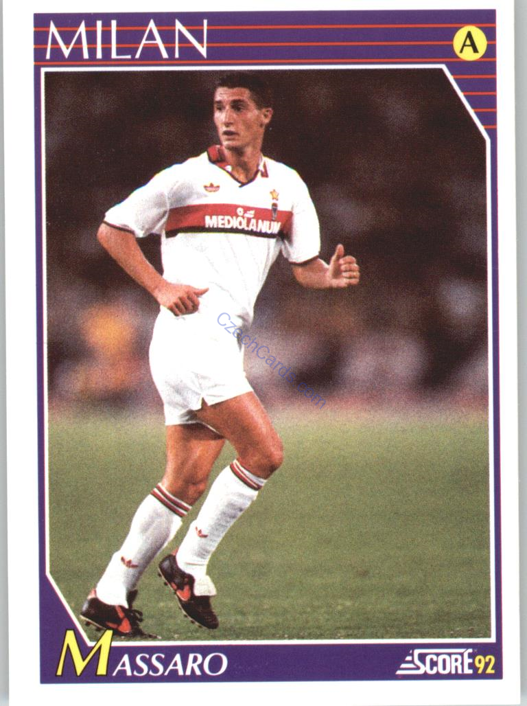 Daniele Massaro 1992 Score Italian League #179