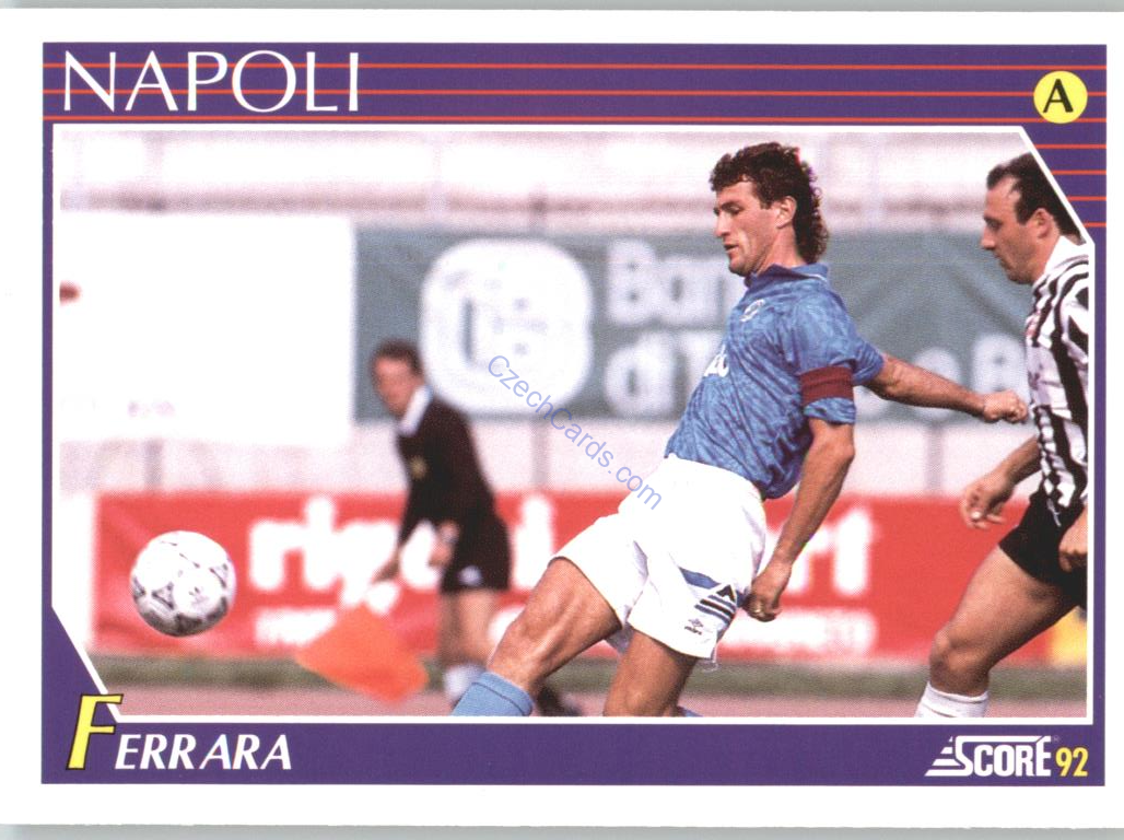Ciro Ferrara 1992 Score Italian League #182