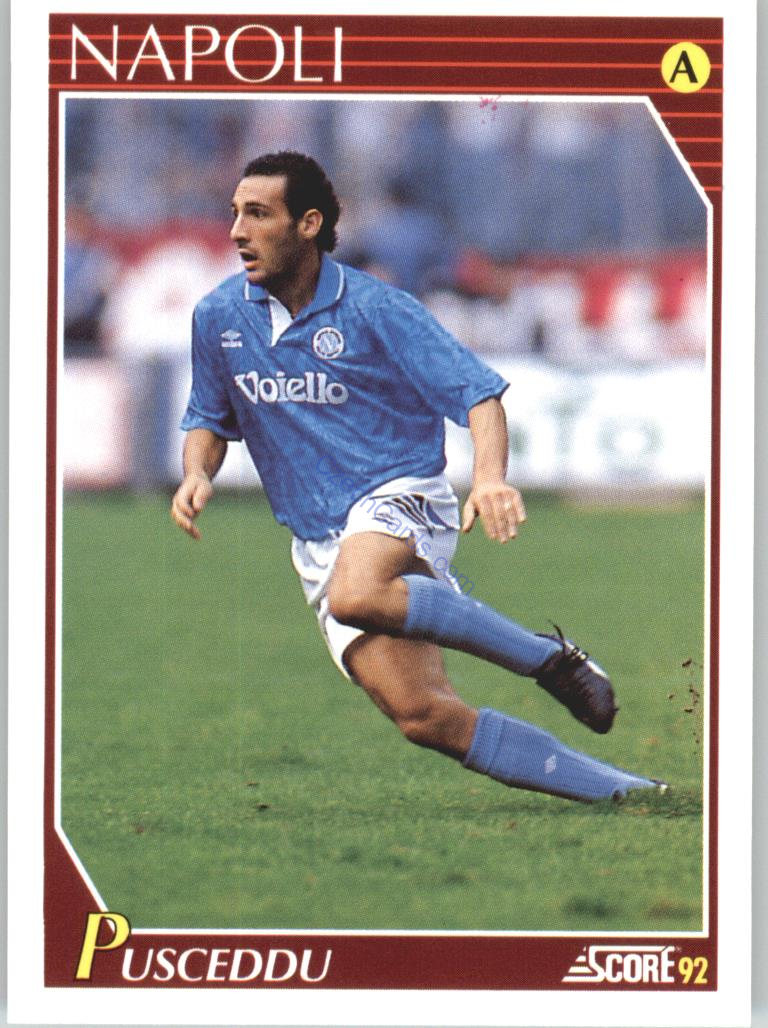Vittorio Pusceddu 1992 Score Italian League #183