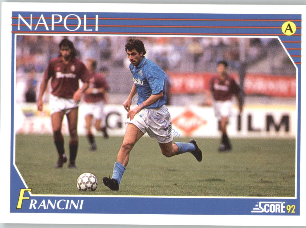 Giovanni Francini 1992 Score Italian League #186